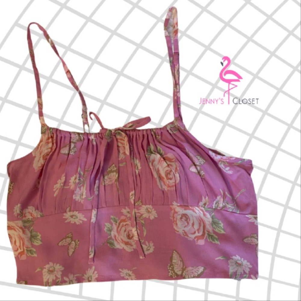 BP, Size M, Purple Anna Floral Top